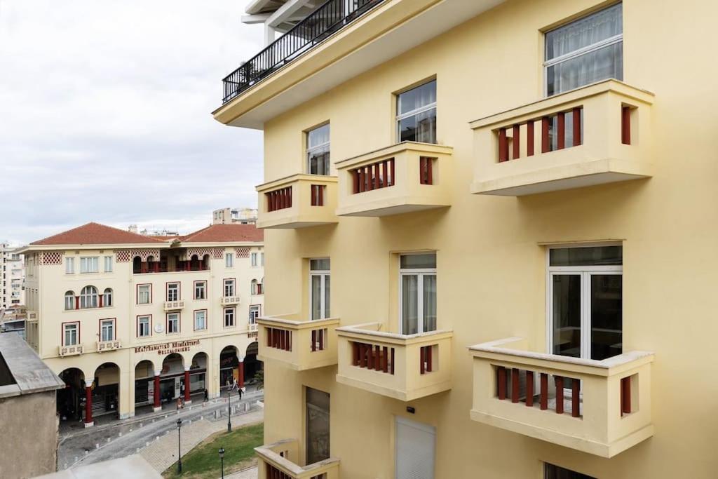 Aristotelous Sqr View Comfy Apt سالونيك المظهر الخارجي الصورة